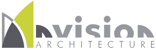 Modern logo for Envision Architecture showcasing creativity and sustainability in design.